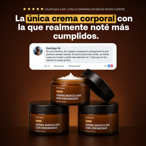ALPHA | Crema masculina con feromonas