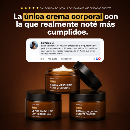 ALPHA | Crema masculina con feromonas