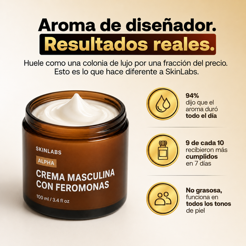 ALPHA | Crema masculina con feromonas